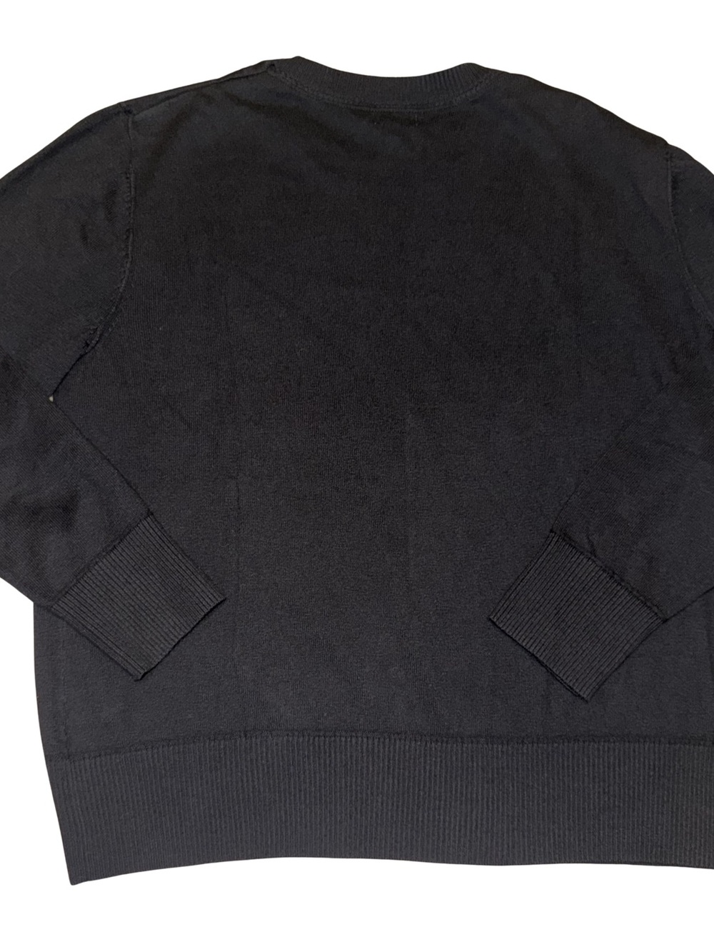 L.L. Bean Women’s Crewneck Sweater - Black Size L - Picture 2 of 8